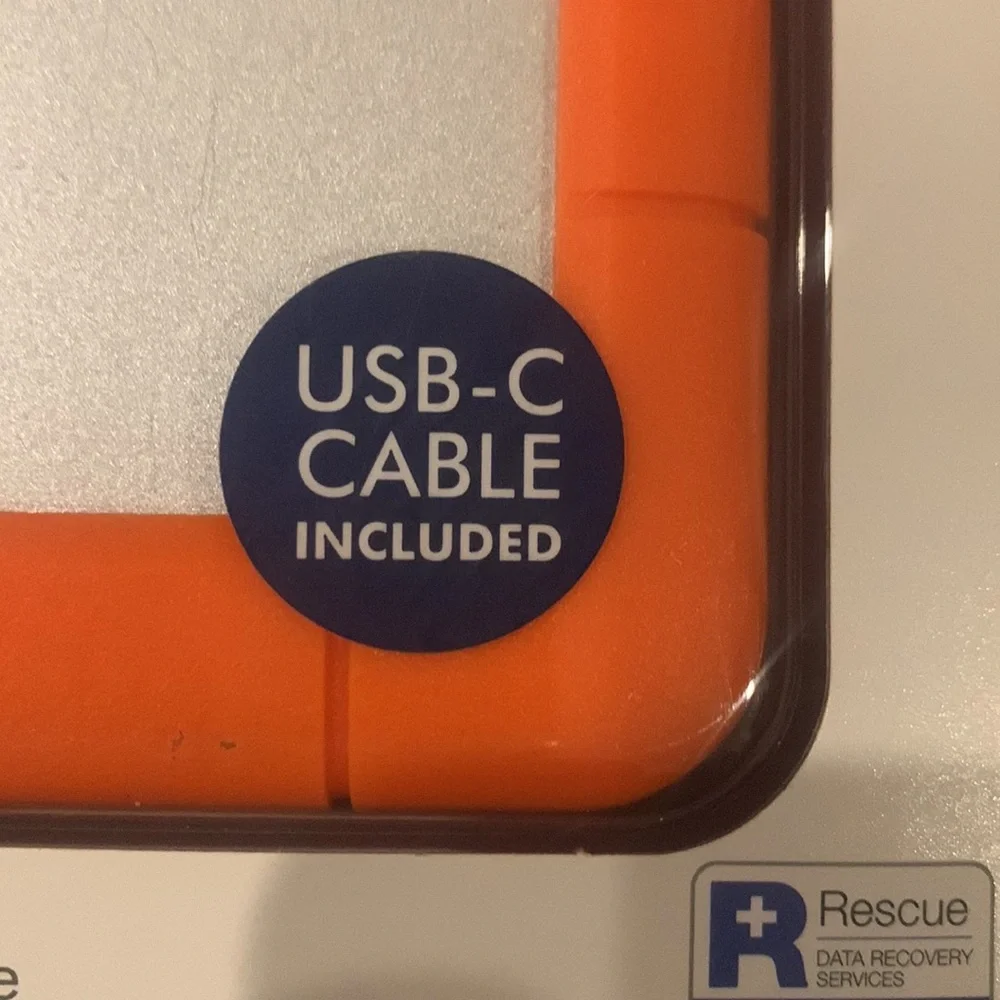 LaCie 2TB Rugged Mini USB 3.0 External Hard Drive NEW IN BOX
